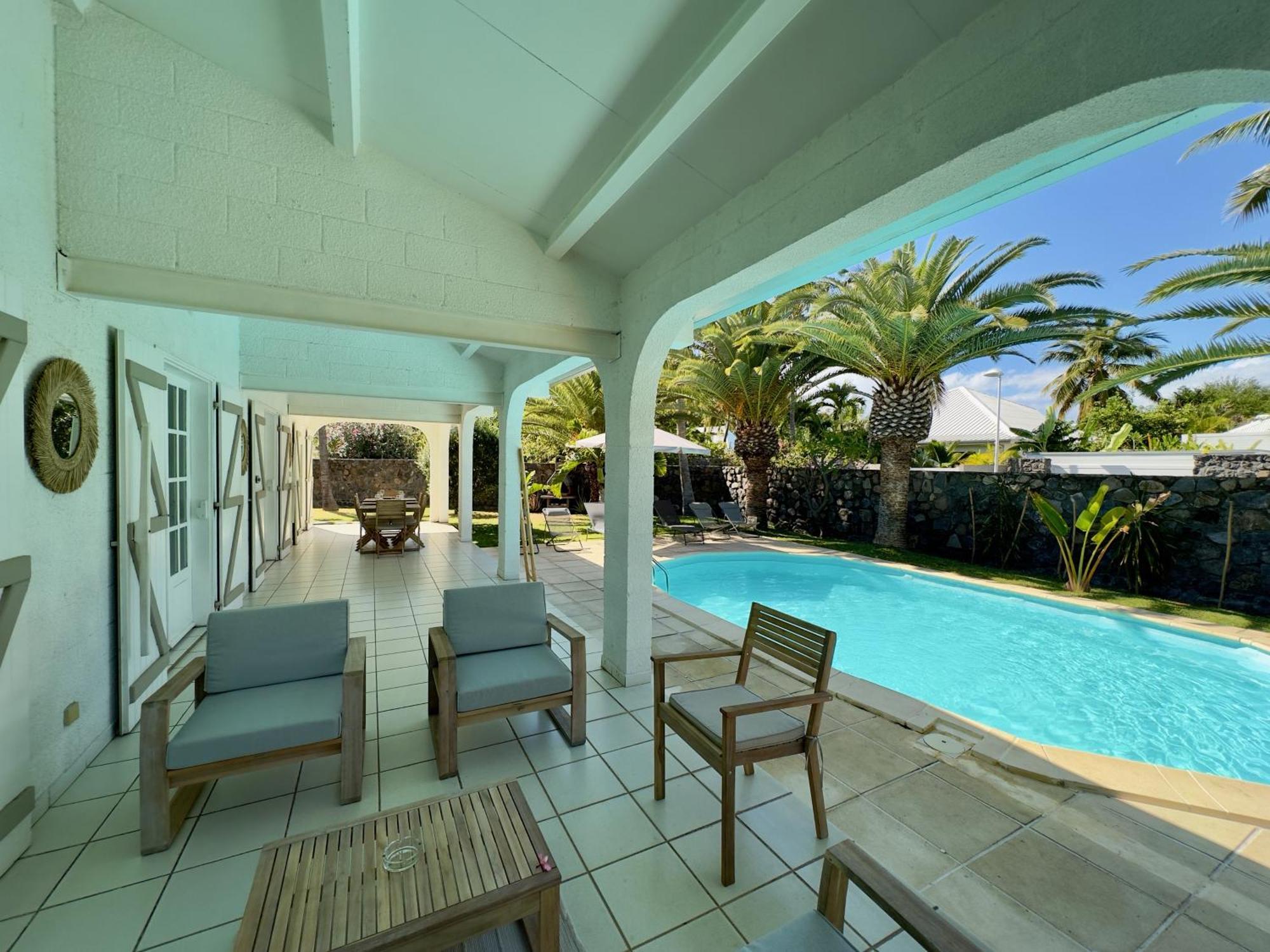 Maldives - Villa Avec Piscine En Plein Coeur De L Hermitage Saint-Gilles Les Bains Extérieur photo